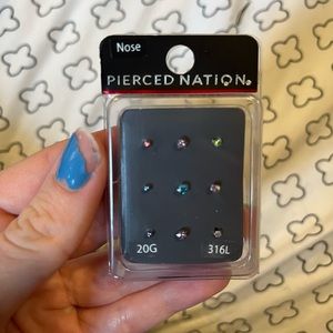 Nose studs from Spencer’s. New and just were not my style.